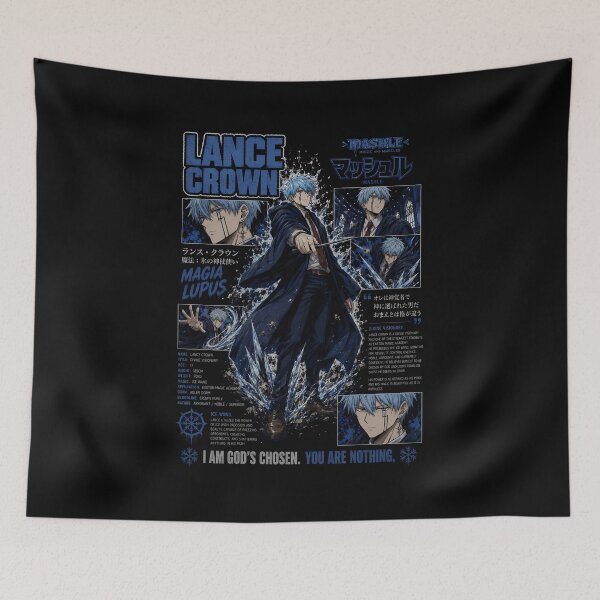 Item preview, Lance Crown God's Chosen Anime Graphic T-Shirt designed and sold by SirLivy.