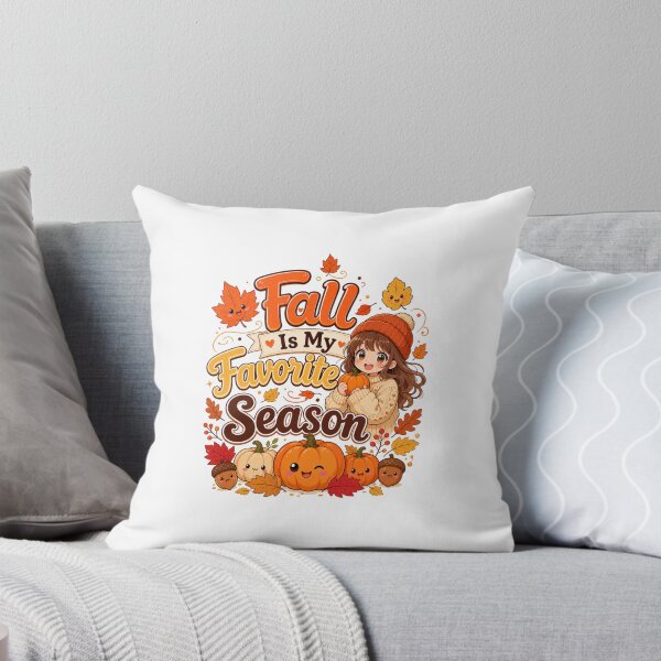 Artikelvorschau, Der Herbst ist meine Lieblingsjahreszeit – Hübsches Herbstdesign für Frauen, gemütliches Geschenk für Herbstliebhaberinnen entworfen und verkauft von PrintSparkDesigns.