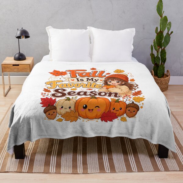 Item preview, Fall Is My Favorite Season – Cute Autumn Design for Women, Cozy Fall Lover Gift designed and sold by PrintSparkDesigns.