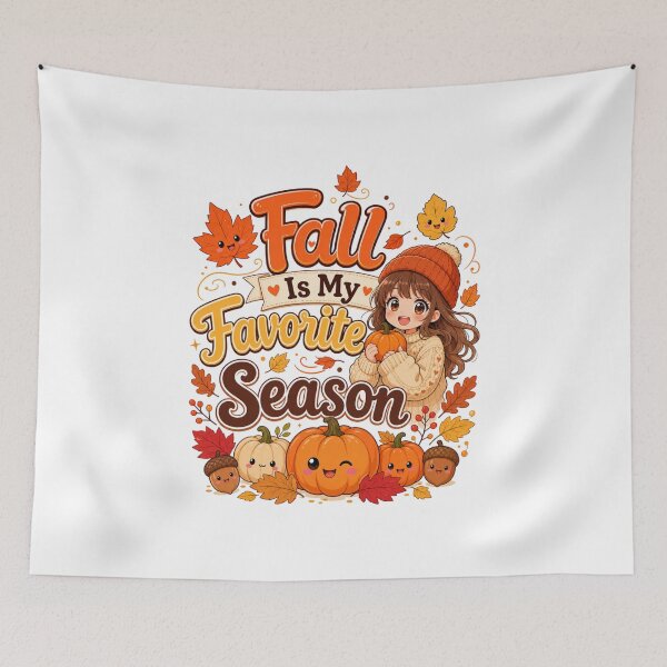 Item preview, Fall Is My Favorite Season – Cute Autumn Design for Women, Cozy Fall Lover Gift designed and sold by PrintSparkDesigns.