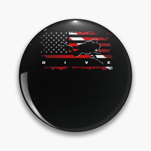Item preview, American Flag Scuba Diving Apparel - Scuba Diving designed and sold by AmberWild.