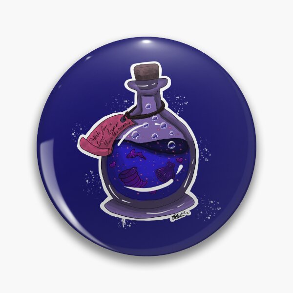 Item preview, Blue Love Potion – Magical Romance Spell designed and sold by TheMossAndMermaid.
