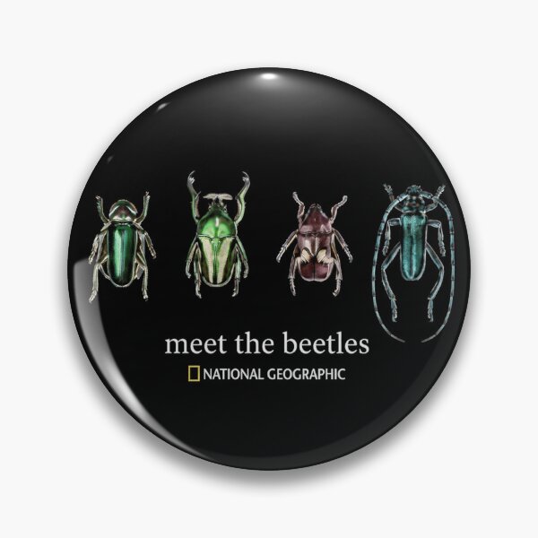 Item preview, Meet The Beetles National Geographic Vintage Insect Collector Design designed and sold by VelourEmber.