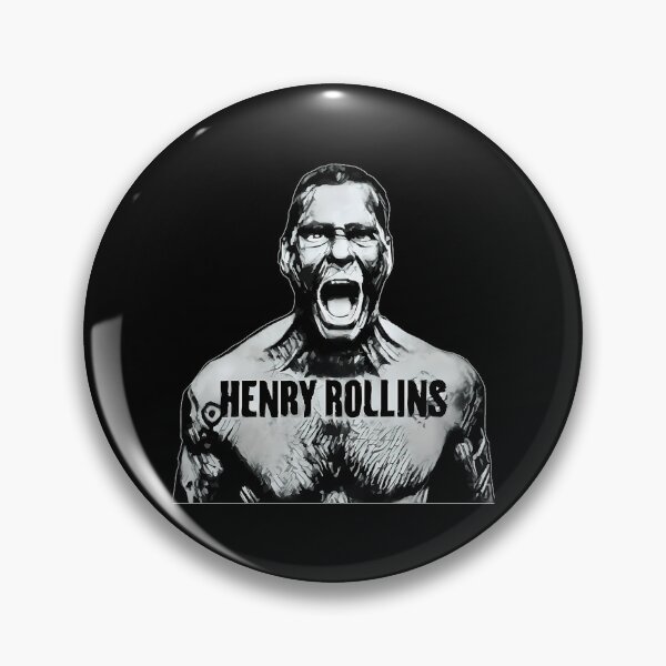 Item preview, Henry Rollins Black Flag   Rock Band designed and sold by LaureBodin.