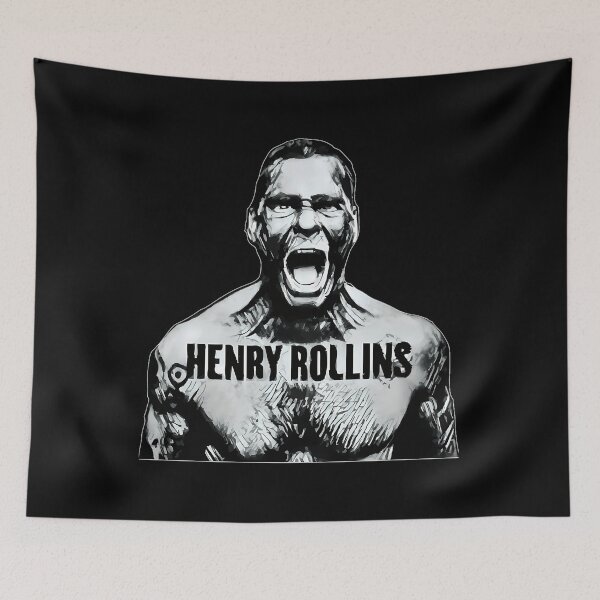 Item preview, Henry Rollins Black Flag   Rock Band designed and sold by LaureBodin.