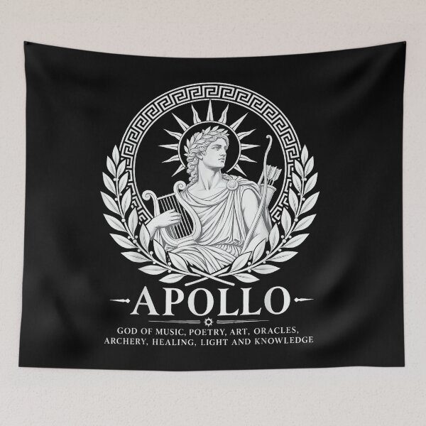 Artikelvorschau, Apollo God of Music, Poetry, Art, Oracles, Archery, Healing entworfen und verkauft von AmberWild.