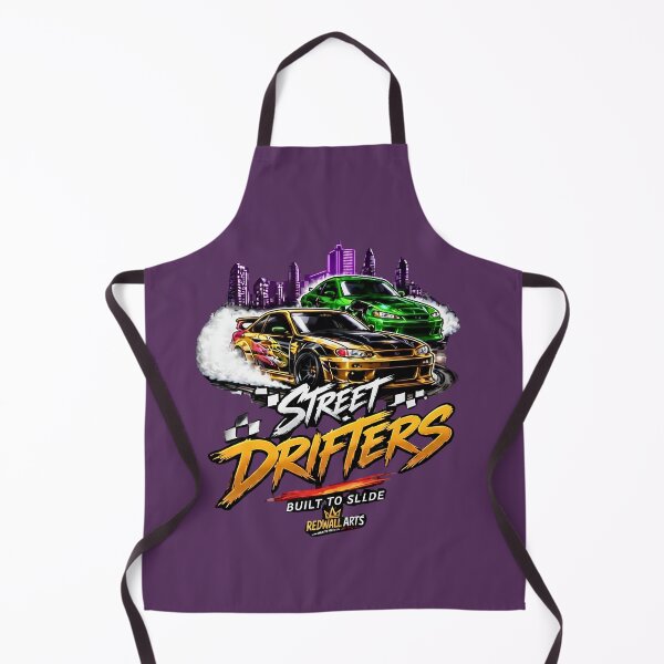 Item preview, Street Drifters JDM Drift Cars Neon City Night Skyline Graphic designed and sold by digitalbob60.