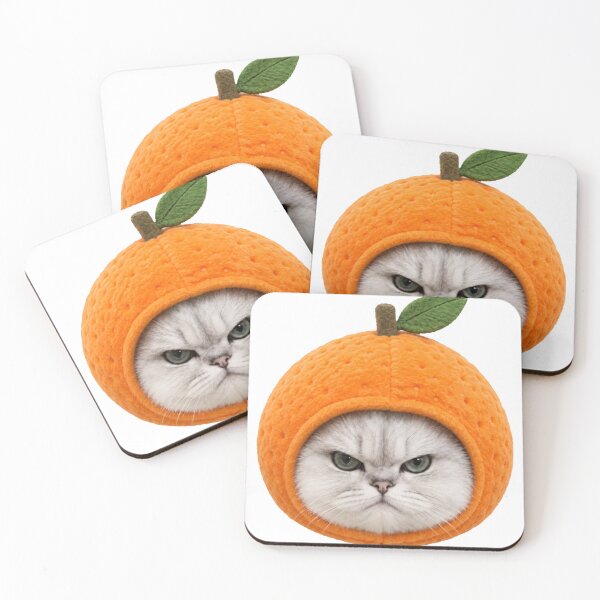 Item preview, Angry Orange Cat  designed and sold by Fuzzy-Error.