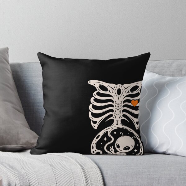 Item preview, Alien Halloween Maternity Pregnancy Announcement Rib Cage designed and sold by DienesAngele.