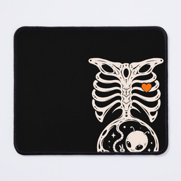 Item preview, Alien Halloween Maternity Pregnancy Announcement Rib Cage designed and sold by DienesAngele.