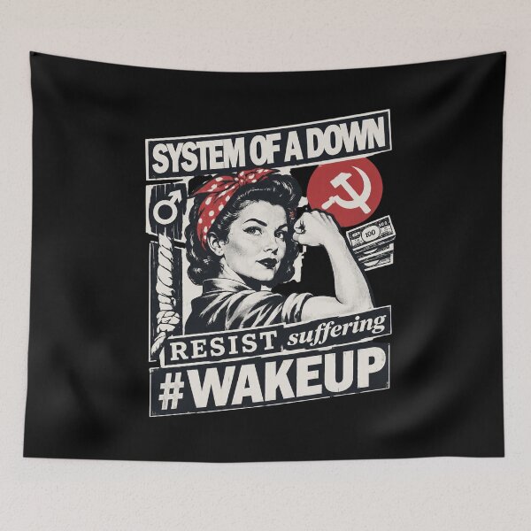 Item preview, Wake Up Resist Suffering designed and sold by DewittlorraArts.