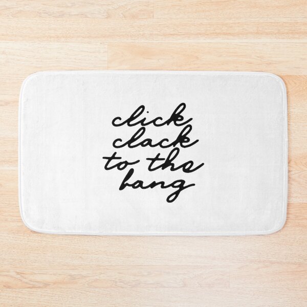 Item preview, Click Clack to the Bang BTS Cypher Pt Inspired Lyrics Design designed and sold by ElzBru.
