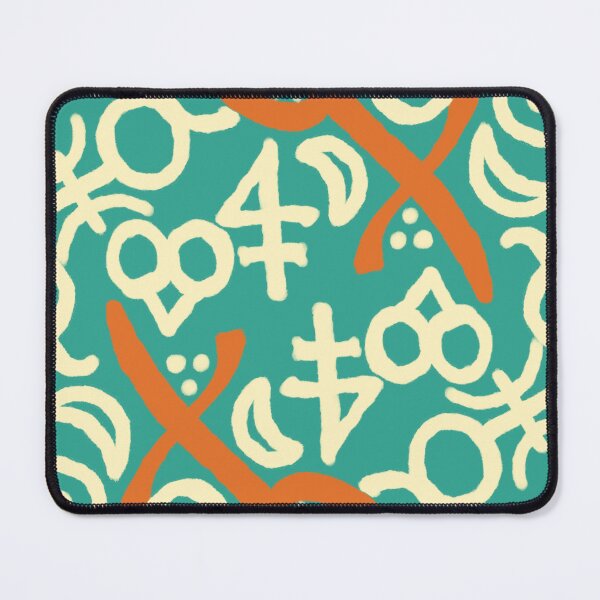 Item preview, Verdigris, Moonlight, and Russet Esoteric Monogram designed and sold by QAF Warlock Patterns.