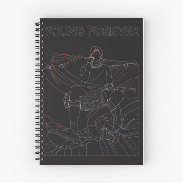 Item preview, BTS Young Forever Minimalist V Line Art Illustration designed and sold by ElzBru.
