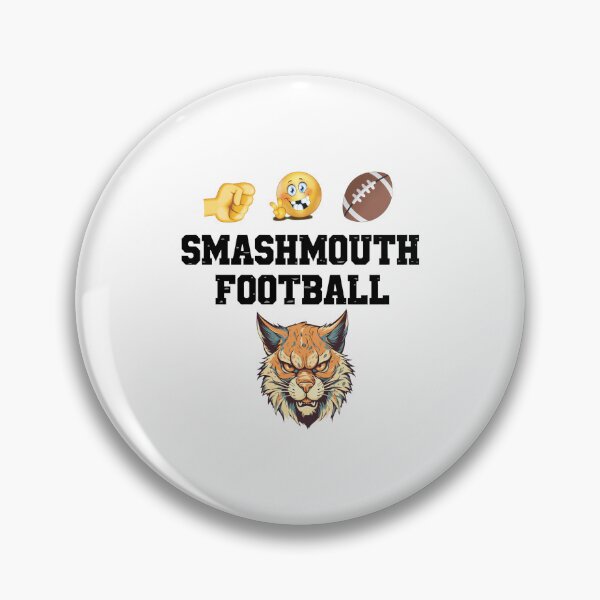 Item preview, Smashmouth Football Feline Face Emoji Sport designed and sold by Shyannranecki.