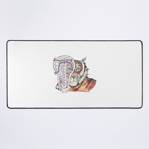 Item preview, Tiger and lacrosse stick art designed and sold by Shyannranecki.