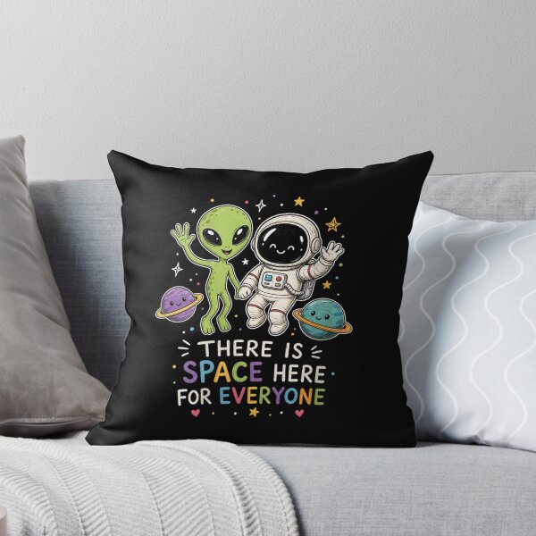 Item preview, Women's There is Space Here for Everyone Alien Astronaut designed and sold by DienesAngele.