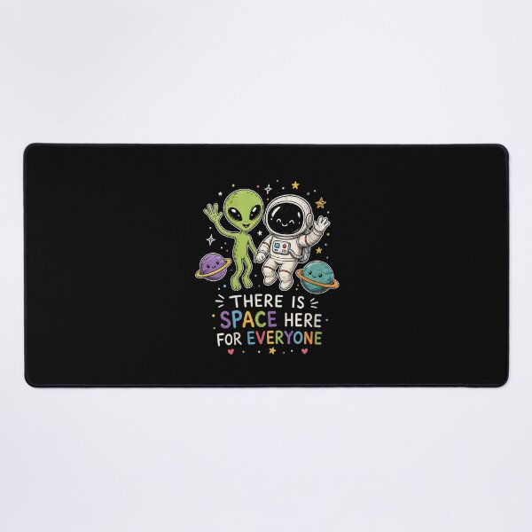 Item preview, Women's There is Space Here for Everyone Alien Astronaut designed and sold by DienesAngele.