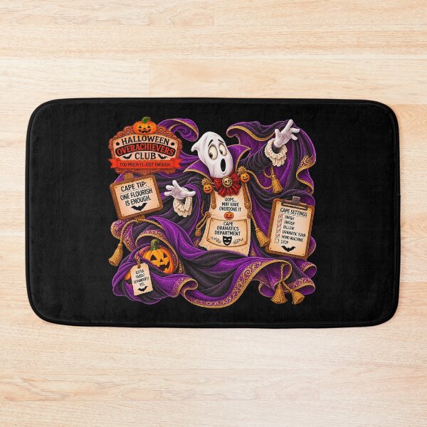 Item preview, ⚡HALLOWEEN OVERACHIEVERS CLUB -  Phantom Paul's Cape Dramatics Department - dark version designed and sold by WheelieGdArt.