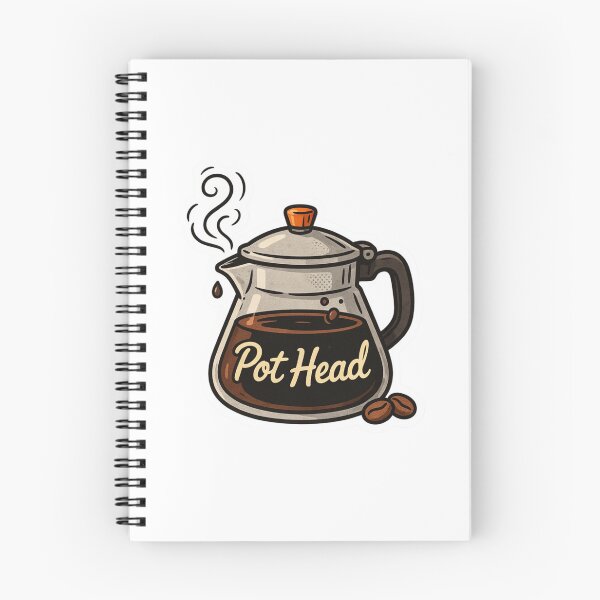Item preview, Pot Head - Coffee Pot & Coffee bean Design designed and sold by Peter Stawicki.