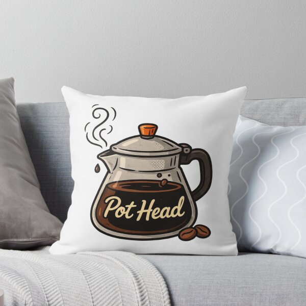 Item preview, Pot Head - Coffee Pot & Coffee bean Design designed and sold by Peter Stawicki.