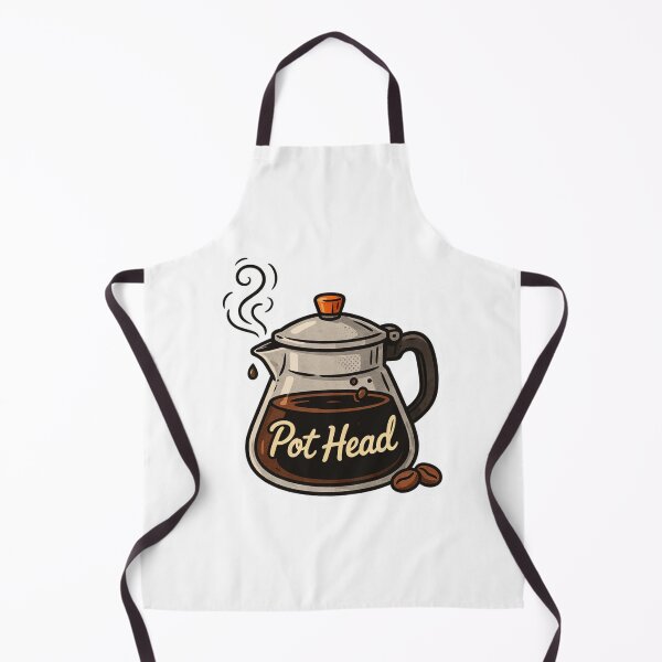 Item preview, Pot Head - Coffee Pot & Coffee bean Design designed and sold by Peter Stawicki.