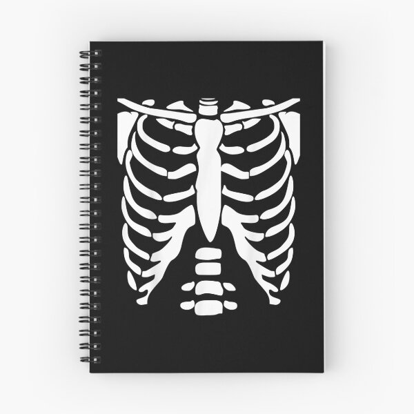 Item preview, SKELETON SHIRT _ Halloween Costume Rib cage Anatomy  designed and sold by River Silva.