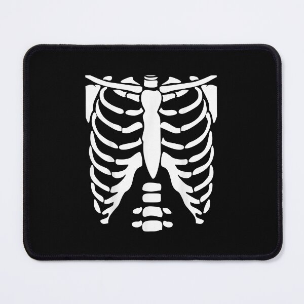 Item preview, SKELETON SHIRT _ Halloween Costume Rib cage Anatomy designed and sold by River Silva.