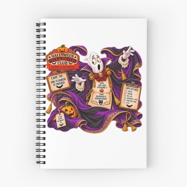 Item preview, ⚡HALLOWEEN OVERACHIEVERS CLUB -  Phantom Paul's Cape Dramatics Department designed and sold by WheelieGdArt.