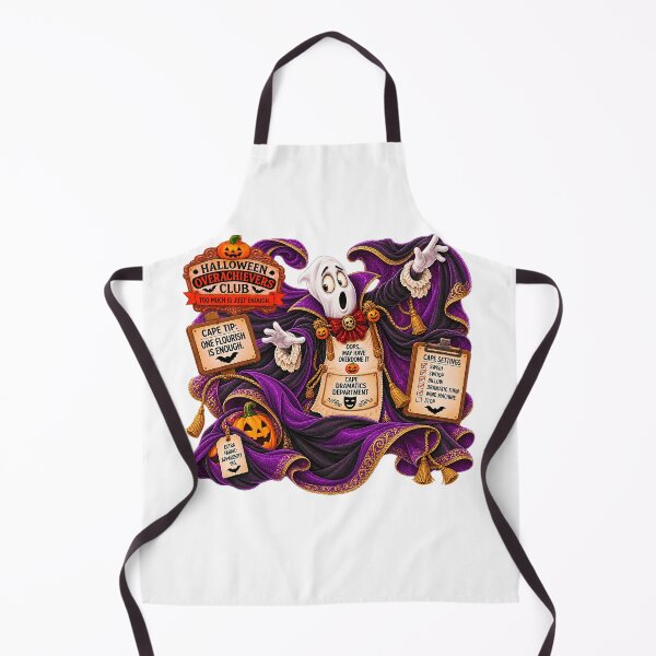 Item preview, ⚡HALLOWEEN OVERACHIEVERS CLUB - Phantom Paul's Cape Dramatics Department designed and sold by WheelieGdArt.