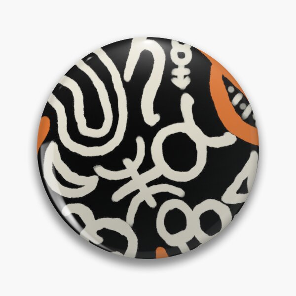 Item preview, Obsidian, Beige, and Russet Esoteric Monogram designed and sold by QAF Warlock Patterns.