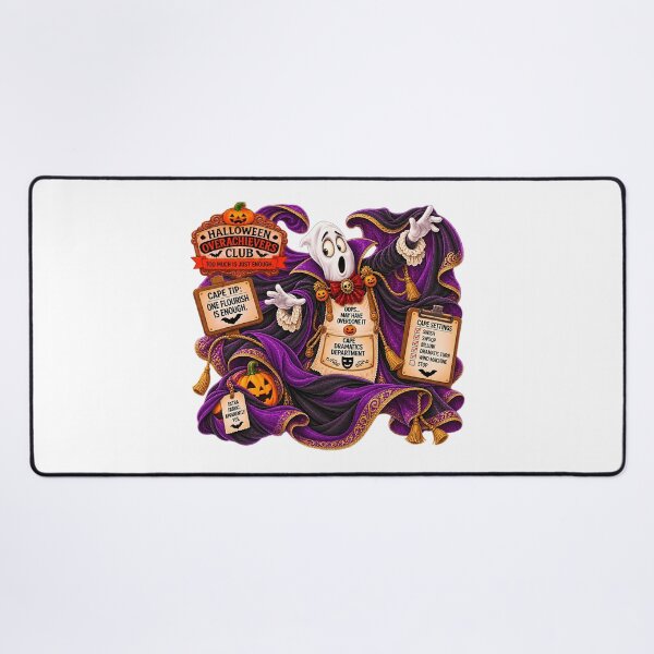 Item preview, ⚡HALLOWEEN OVERACHIEVERS CLUB - Phantom Paul's Cape Dramatics Department designed and sold by WheelieGdArt.