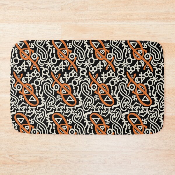 Item preview, Obsidian, Beige, and Russet Esoteric Monogram designed and sold by QAF Warlock Patterns.