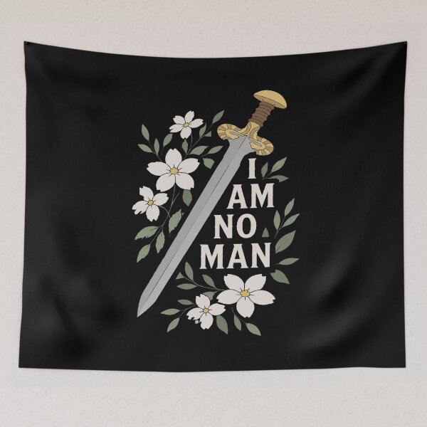 Item preview, I Am No Man Sword designed and sold by Emilykerryart.