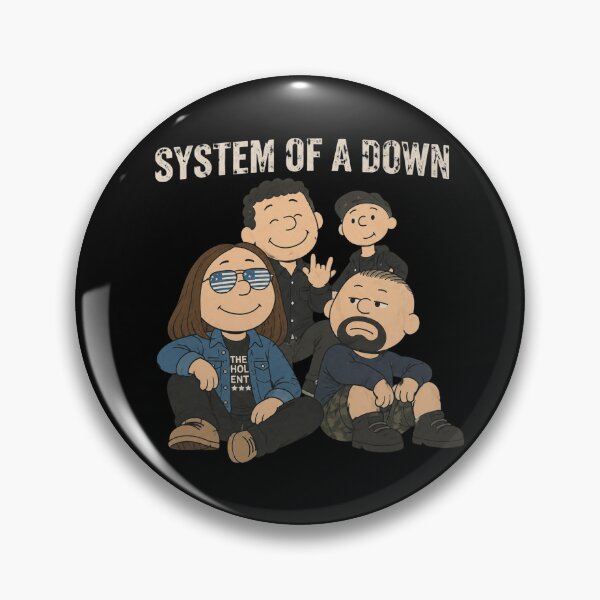 Item preview, System Of A Down Cartoon designed and sold by DewittlorraArts.