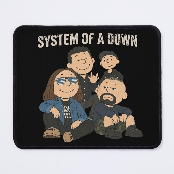 Item preview, System Of A Down Cartoon designed and sold by DewittlorraArts.