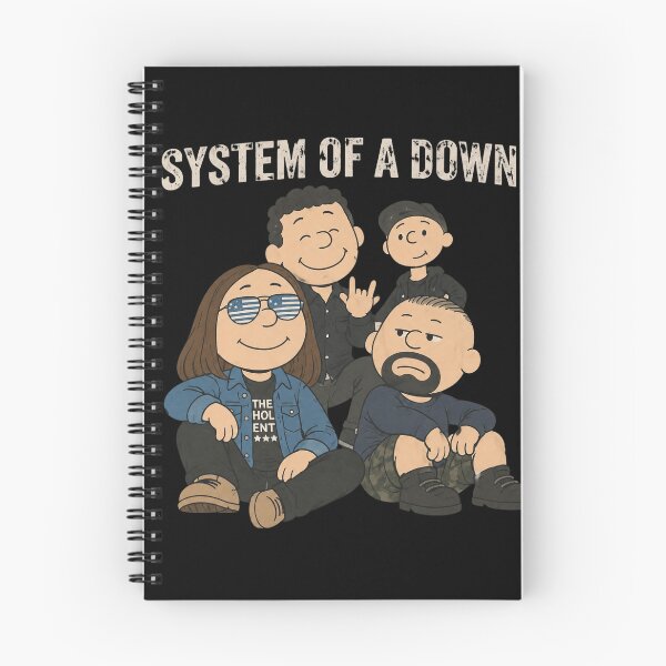 Item preview, System Of A Down Cartoon designed and sold by DewittlorraArts.