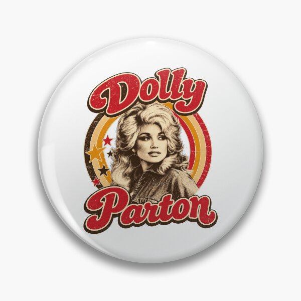 Item preview, Dolly Parton Retro 70s Country Music Legend Vintage designed and sold by CozyCubs-Art.