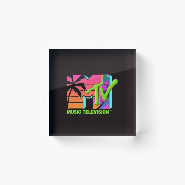 Aperçu de l'œuvre MTV ]Music Television Retro Palm Paradise créée et vendue par ImeldaSparks.