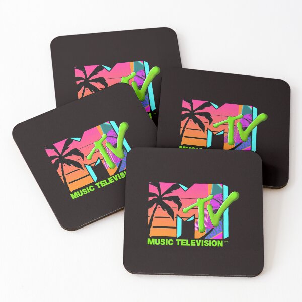 Item preview, MTV ]Music Television Retro Palm Paradise designed and sold by ImeldaSparks.