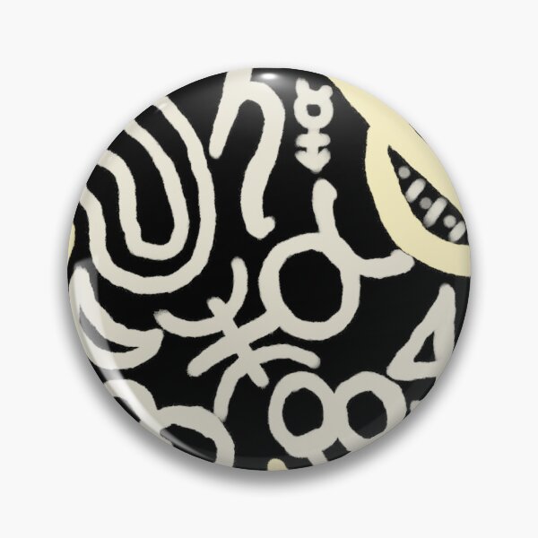 Item preview, Obsidian, Beige, and Moonlight Esoteric Monogram designed and sold by QAF Warlock Patterns.