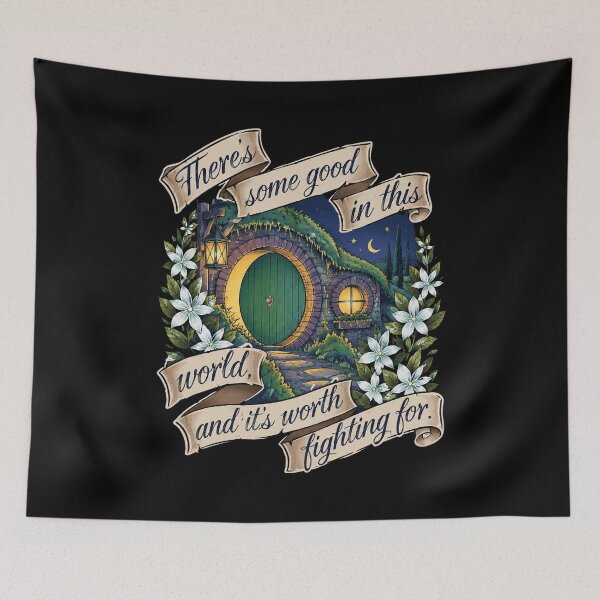 Item preview, There’s Some Good Hobbit Hole designed and sold by Emilykerryart.