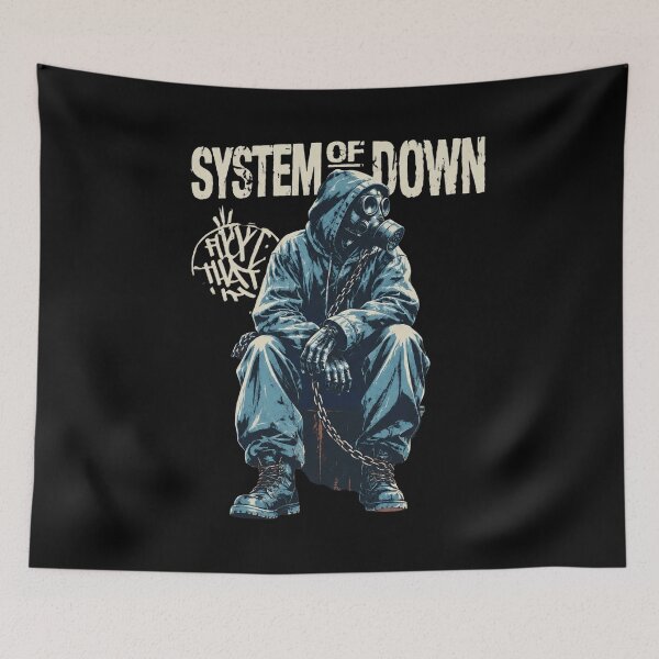 Item preview, System Of A Down Hooded designed and sold by DewittlorraArts.