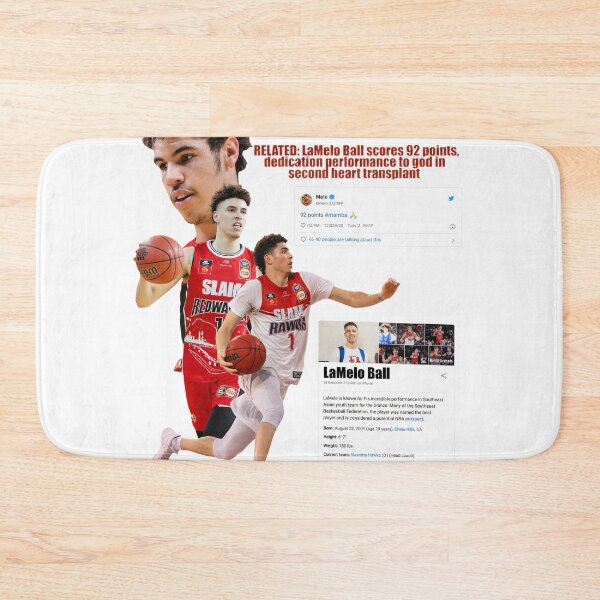 Item preview, LaMelo Ball Slam Dunk Fan Art Collage designed and sold by Shyannranecki.