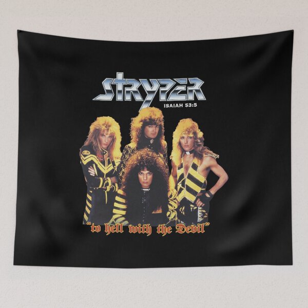 Item preview, Stryper To Hell With The Devil Album Art 80s Rock designed and sold by Shyannranecki.