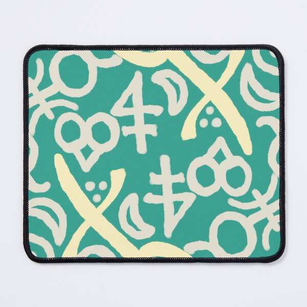 Item preview, Moonlight, Beige, and Verdigris Esoteric Monogram designed and sold by QAF Warlock Patterns.