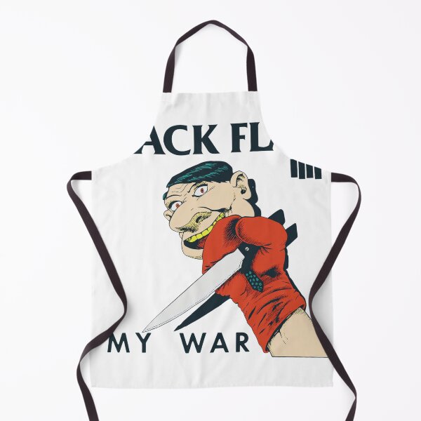 Item preview, Black Flag My War Punk Band Illustration designed and sold by Shyannranecki.