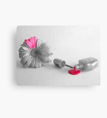 A Touch of Pink 1- Painting Colour Canvas Print