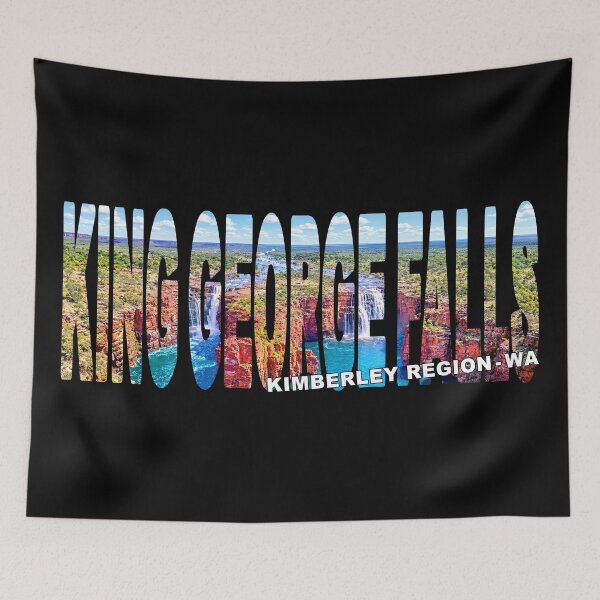 Item preview, KING GEORGE FALLS Kimberley Region WA - Marine Park Waterfall Australia designed and sold by Adam Gormley.