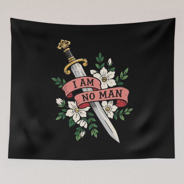 Item preview, I Am No Man Sword designed and sold by Emilykerryart.